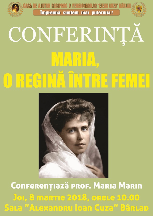 Conferință: Maria, o regină între femei